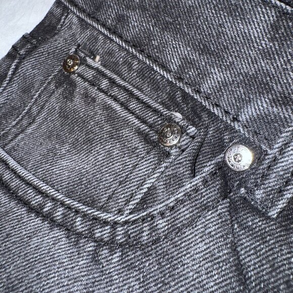 Chrome Hearts Black & Grey Silver Cross Patch Jeans Size 34 - Picture 4 of 15